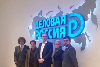 В офисе Петербургского отделения «Деловой России» состоялась встреча с мэром города Савонлинна, Финляндия, Янне Лайне