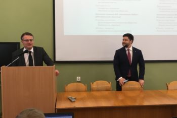 Дмитрий Панов поделился своими знаниями и опытом со студентами СПбГУ