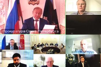 Состоялось совещание по вопросу реализации государственной политики в условиях распространения новой коронавирусной инфекции на территории Санкт-Петербурга.