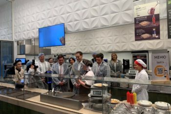 Председатель комитета по общественному питанию в секторе крупного бизнеса реготделения принял участие в рабочей встрече с заместителем Министра экономического развития РФ